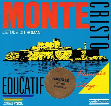 Monte Cristo (F) (128K) (2 faces) (1989) (CPM) box cover front